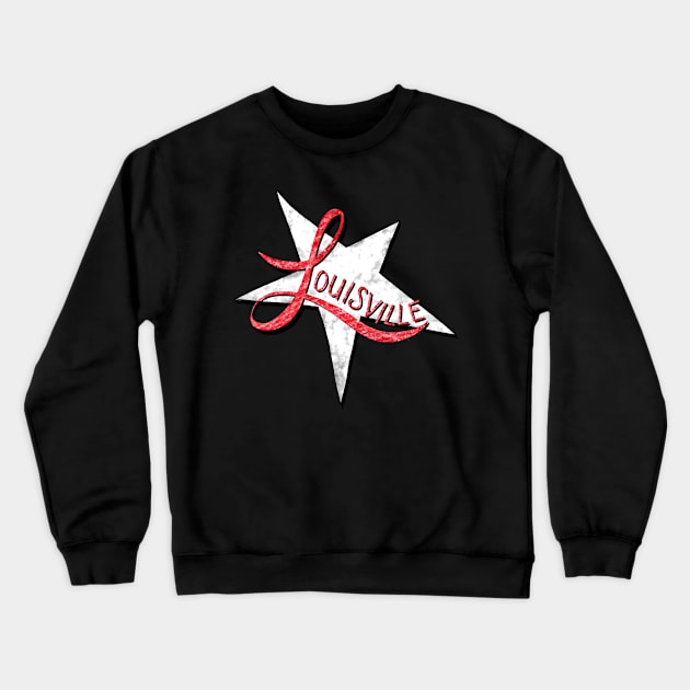 Louisville Star Crewneck Sweatshirt by sparkling-in-silence